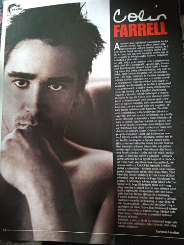 COLIN FARRELL clippings from Hungarian magazines B - Picture 4 of 24