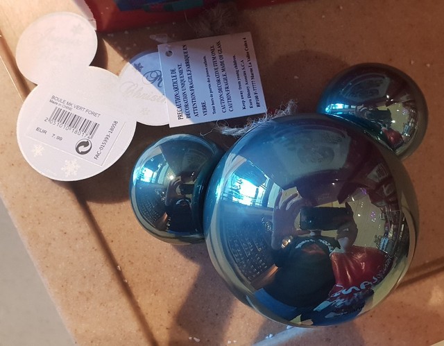 Boule De Noël Pinocchio Gemini Jiminy Disneyland Paris