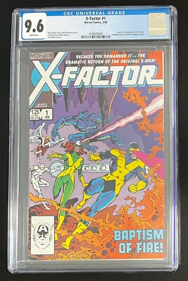 再値下げ❗️X-factor #1 元X-men CGC 9.6 アメコミリーフ X-Factor #1 (1986, Marvel) White CGC 9.6 NM+ Origin & 1st