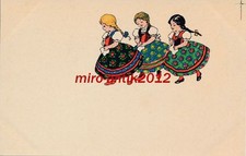 Postcard, artist postcard, Hungary, (Levelez&ouml;lap), costume motifs No. 12; 502...