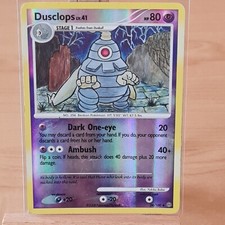 Dusclops 34/100 | D&P Stormfront REVERSE HOLO | Pokemon card Sleeve/Top Loader
