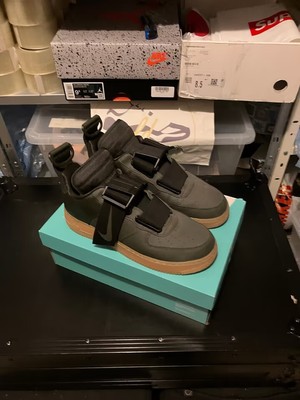 Nike Air Force 1 Utility Green EU44 US10 NEU Stüssy Jordan Dunk SB