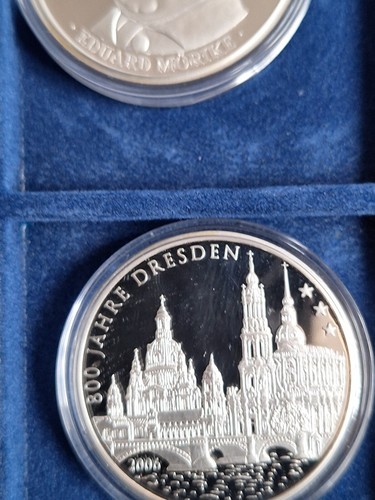 14 mit Silber veredelte Sonder-Gedenkprägungen zu 10 Euromünzen PP - Bild 11 von 16