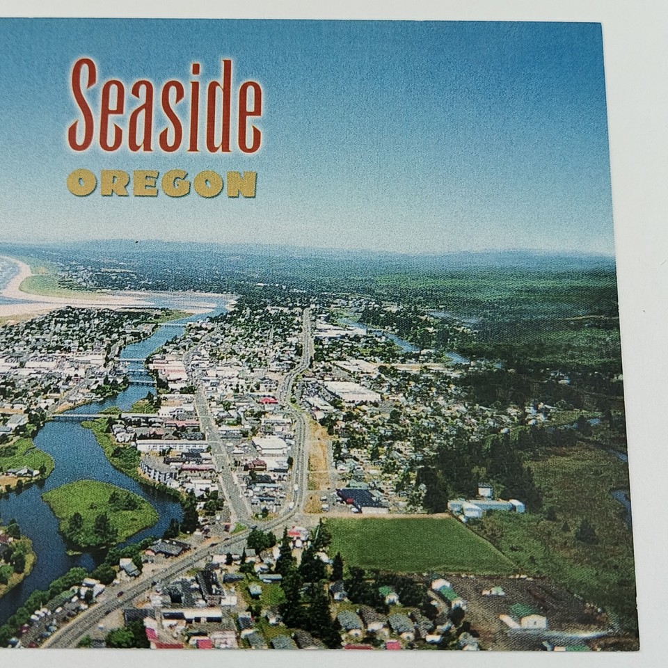 Aerial ViewSEASIDE, Oregon Postcard eBay
