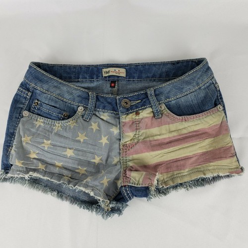YMI Jeans Size 3 Womens Youth Shorts 