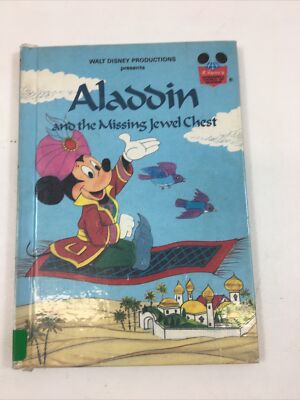Aladdin and the Missing Jewel Chest - Walt Disney (Hardcover, 1982)