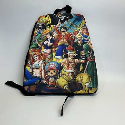 One Piece Anime Straw Hat Backpack | eBay