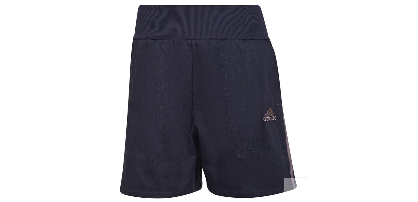 женские шорты adidas Tiro, темно-синий