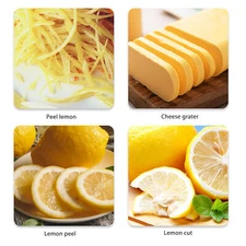 Stainless Steel Lemon Peeler Efficient Zester Gadget For Citrus Fruits