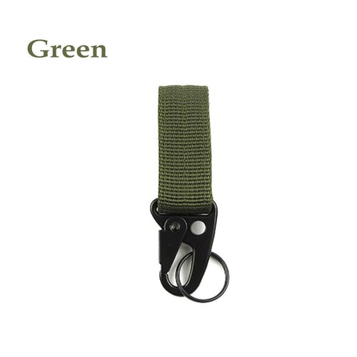 Nylon Key Hook Webbing Molle Buckle Outdoor Hanging Belt Carabiner Clip HOT - Picture 11 of 13