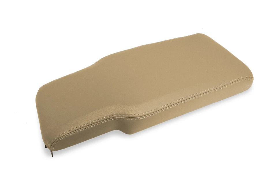 Console Lid Cover PVC Leather for Lincoln Town Car 2003-2011 Beige - Image 4 of 4