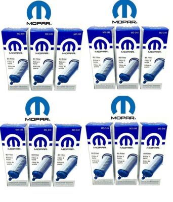 12pack New OEM Genuine 14-22 Jeep Chrysler Dodge Ram 3.2L 3.6L Filter 68191349AC