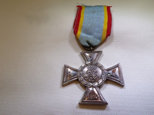 ✚ Mecklenburg-Strelitz Kreuz zur Auszeichnung im Krieg, 2. Klasse orig Band (3758 - Bild 3 von 12