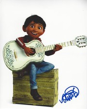 ANTHONY GONZALEZ SIGNED AUTHENTIC DISNEYS PIXAR 'COCO' 8X10 PHOTO C w/COA PROOF