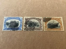 Us Stamp Scott # 297-299..Used.. NG-SCV $97