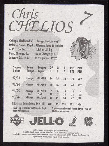 1996-97 KRAFT DINNER UPPER DECK JELL-O MAGNETS NHL HOCKEY SEE LIST - Bild 46 von 99