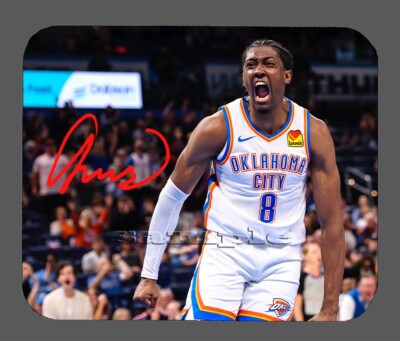 Jalen Williams Okc Thunder Facsimile Autographed Mouse Pad Item#10175