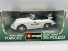 1/18 Bburago 1964 Porsche 356 Polizei White jm 3331