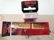 RAPALA JOINTED FLOATING 9cm 7gr  J9-TR COLOR BROWN TROUT  MADE IN BALSA