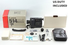 Tested Top MINT in Box Canon 514XL-S Super 8 8mm Movie Film Camera From JAPAN
