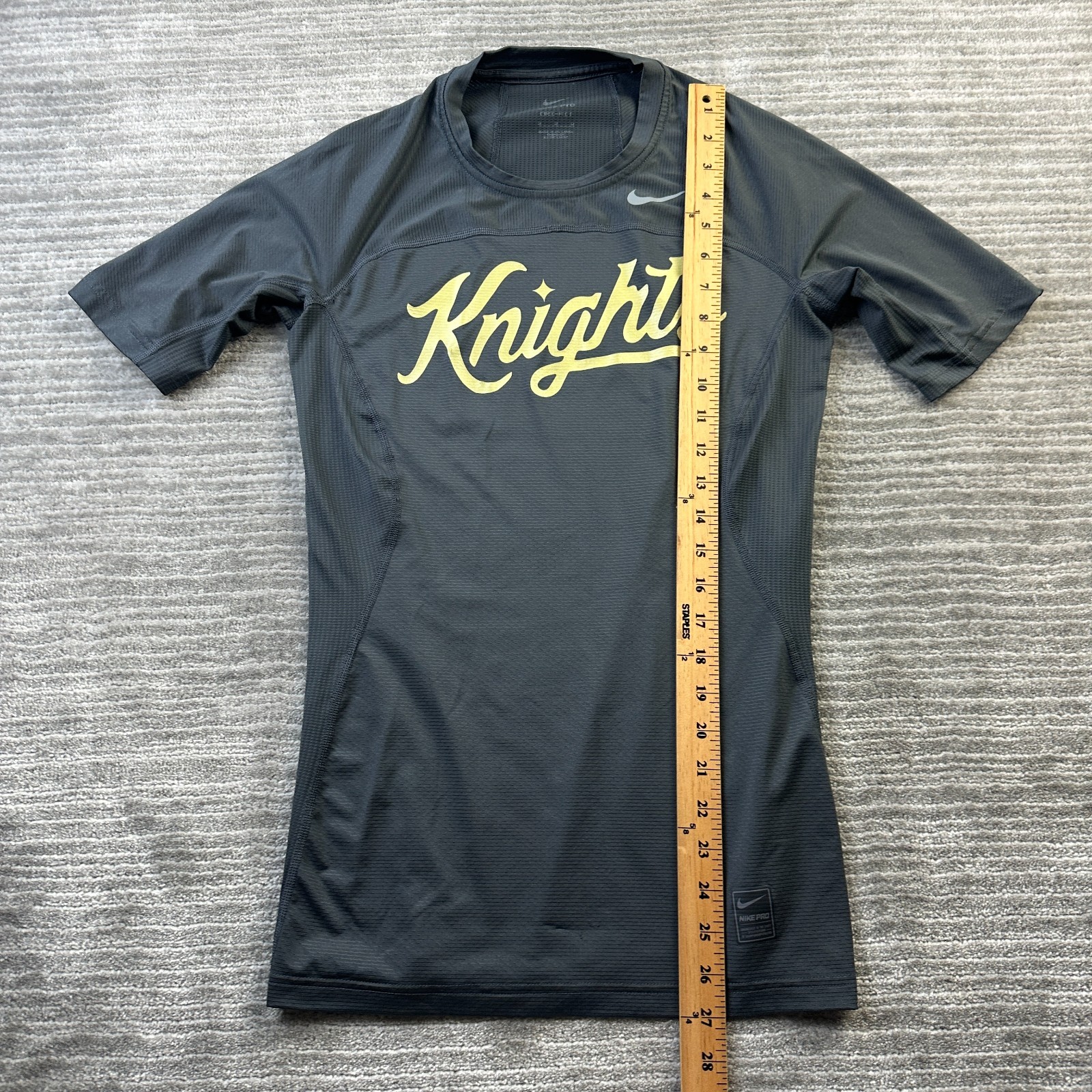 UCF Knights Nike Shirts Mens Medium Gray Pro Compression Team Issue
