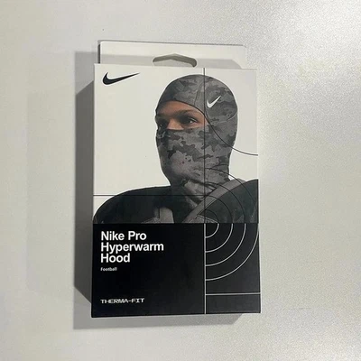 Nike Pro Therma-Fit Hyperwarm Hood Ski Mask Camo Grey / SHIPS SAME DAY!!!