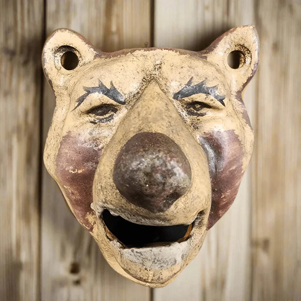 Jones Peak Grizzly Bear Wall Bottle Opener - Thumbnail 2