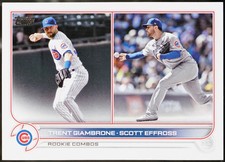 2022 Topps Update Baseball Trent Giambrone / Scott Effross RCOM, RC #US283 NM