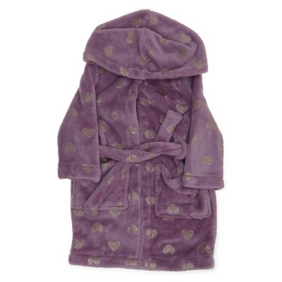 Name It, Bademantel, Größe: 80, Pink, Paisley, Plüsch, Mädchen #TOQ