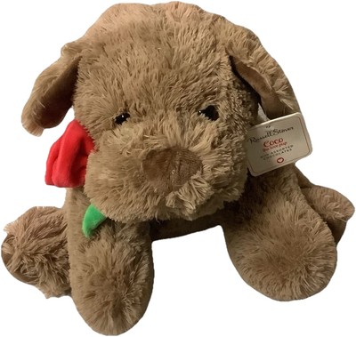 COCO THE LOVE PUP RUSSELL STOVER PLUSH DOG PUPPY WITH RED ROSE COLLECTIBLE  10 | eBay