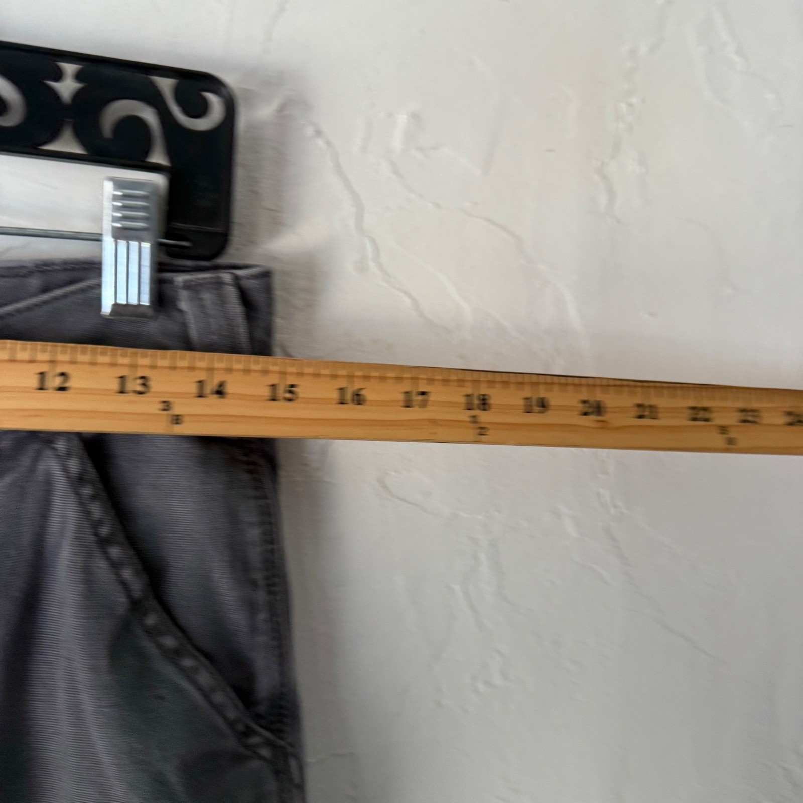 Carhartt Mens Rugged Flex Relaxed Fit Canvas Work Pants 33x32 Gray thumbnail 9