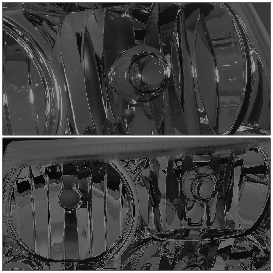 Juego de faros/lámparas de esquina ámbar carcasa ahumada para Jeep Grand Cherokee 1999-2004 Foto 3 de 4