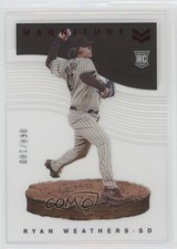 2021 Panini Chronicles Magnitude Red 68/100 Ryan Weathers #34 0c2