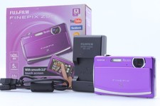  N MINT w/Box FUJIFILM FINEPIX Z90 Purple 14.2MP Digital Camera From JAPAN