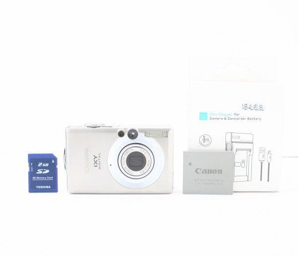 Canon　IXYDIGITAL 70 Canon IXY DIGITAL 70 Silver Compact Camera with SD Card Tested