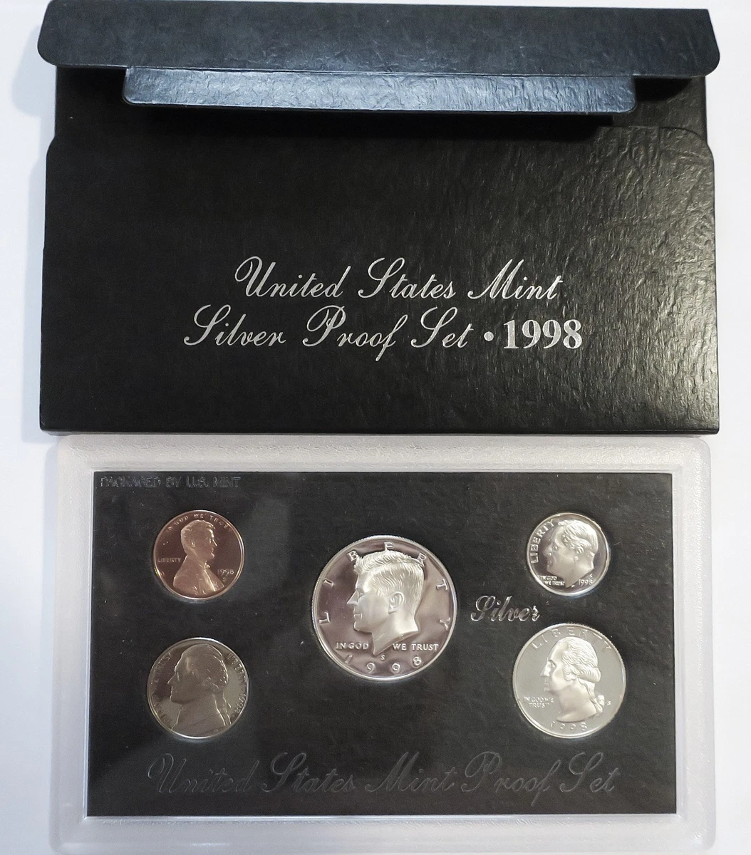 1998 Proof US Coin Mint Sets for sale | eBay