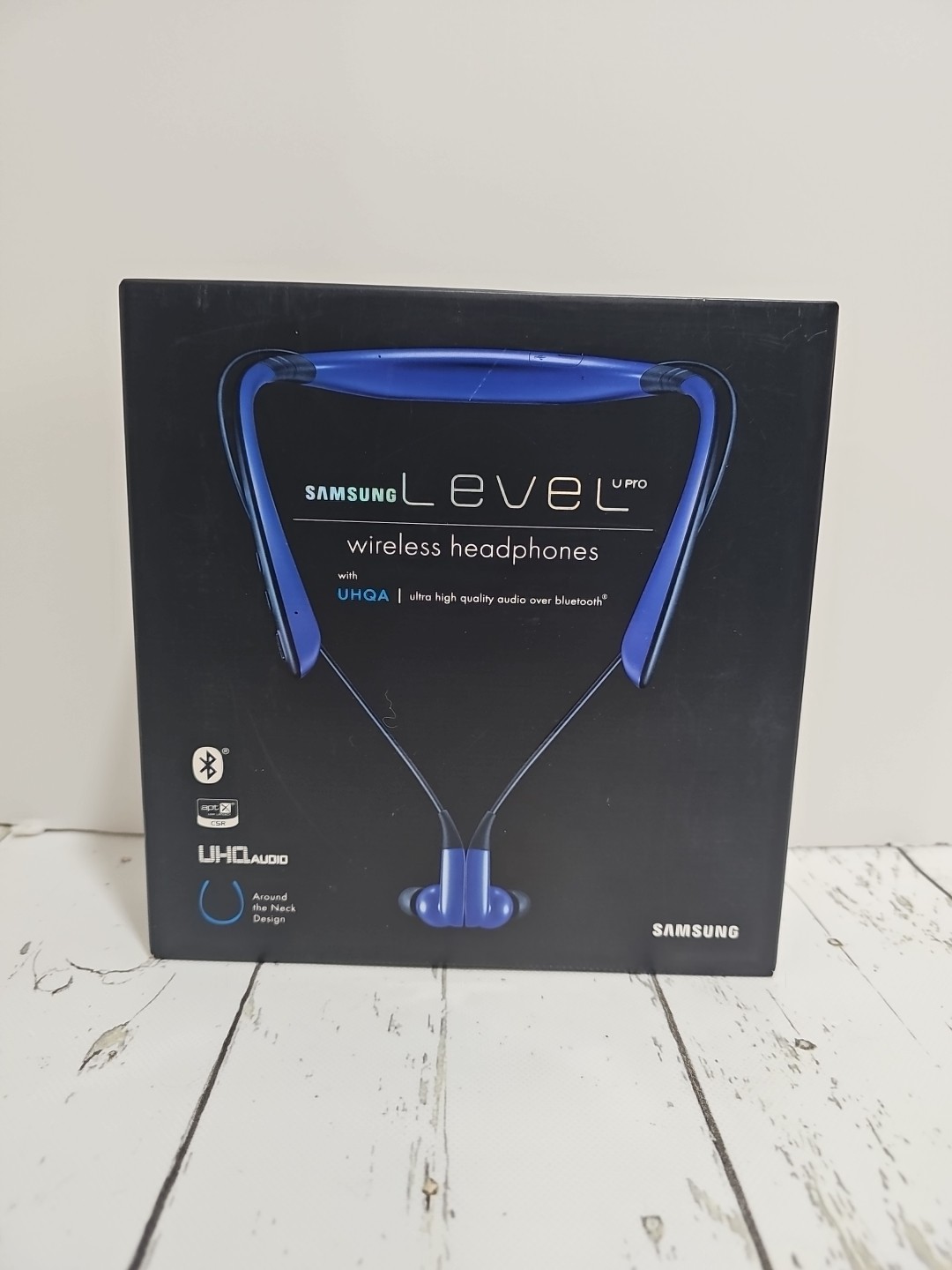 Samsung Level U Pro Stereo Bluetooth Wireless Headphones UHQA Blue BN920
