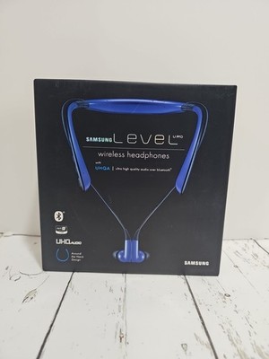 Samsung Level U Pro Stereo Bluetooth Wireless Headphones UHQA Blue BN920