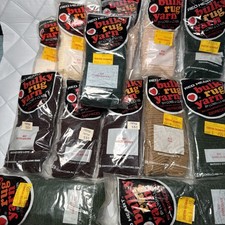 Red Heart Bulky Rug Yarn Latch Hook 320 pcs ea. 13 Packs Lot 13 NOS