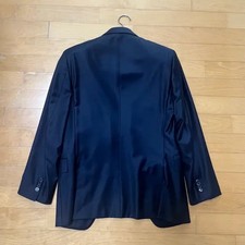 Time Homme Dark Navy Jacket Jena Fabric 46 Men