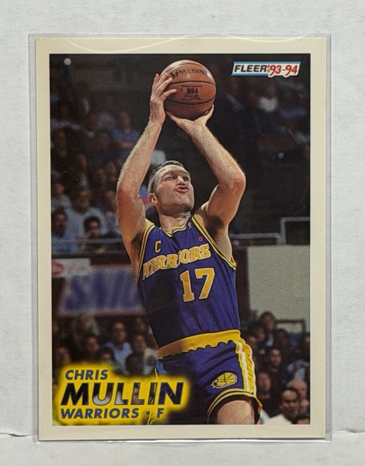 1993-94 Fleer Chris Mullin #71 Golden State Warriors