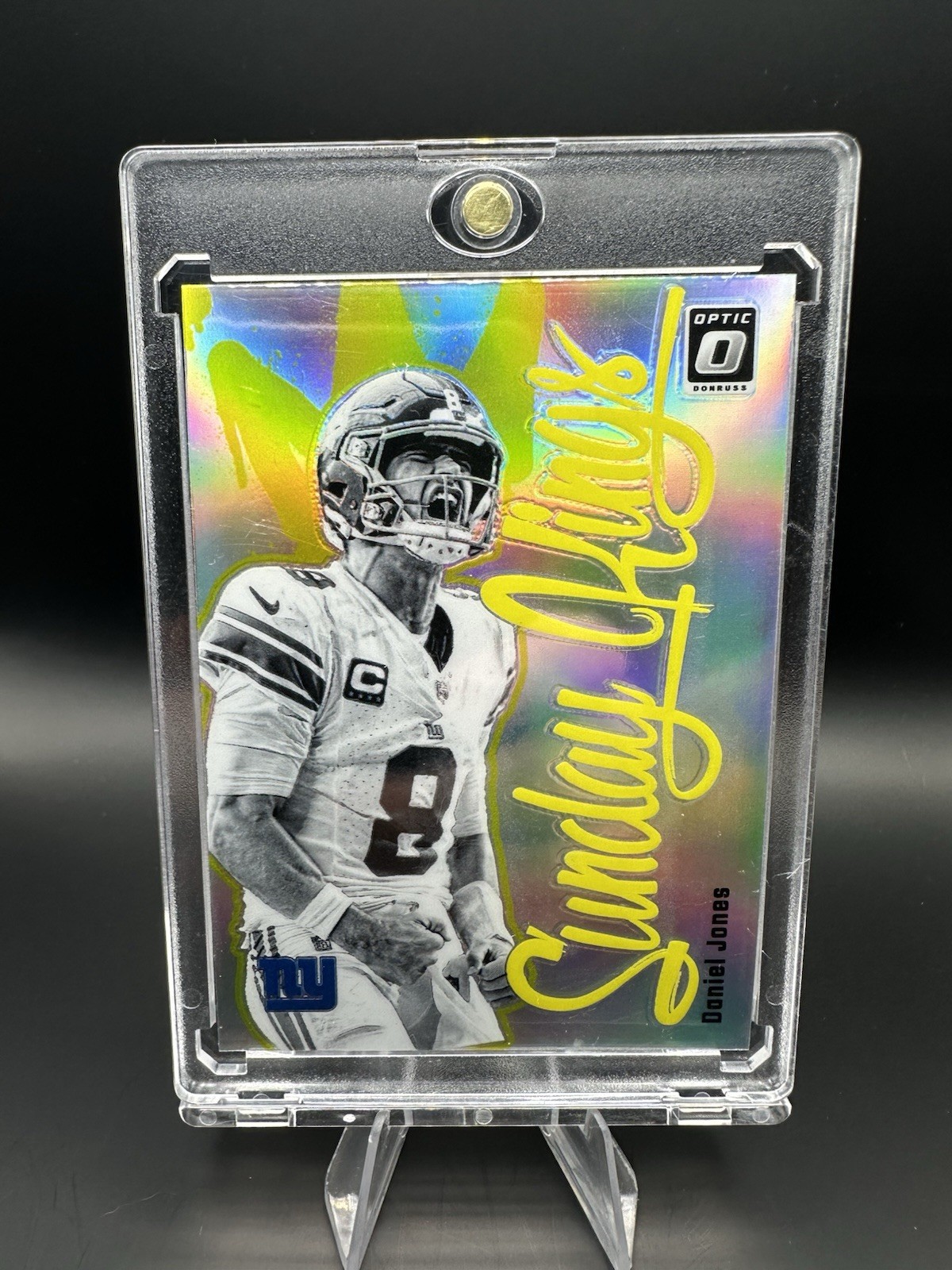 2024 Donruss Optic Daniel Jones Sunday Kings SP Case Hit #29 Giants
