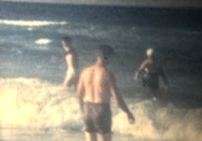 Florida Beach Trip Fishing 1959 Standard 8mm Film Reel Home Movie