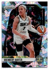 2024 Panini Basketball WNBA Prizm Chennedy Carter Ice #66 Chicago Sky