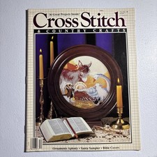 Cross Stitch Country Crafts Magazine By Better Homes And Garden Nov/Dec 1988