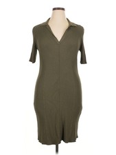 Everlane Women Green Casual Dress XL