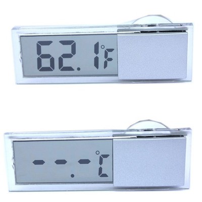 Innenraum-Saugnäpfe LCD-Digitalanzeige Thermometer Autodekoration