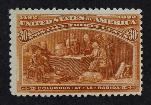 CKStamps: US Stamps Collection Scott#239 30c Columbian Mint HR OG