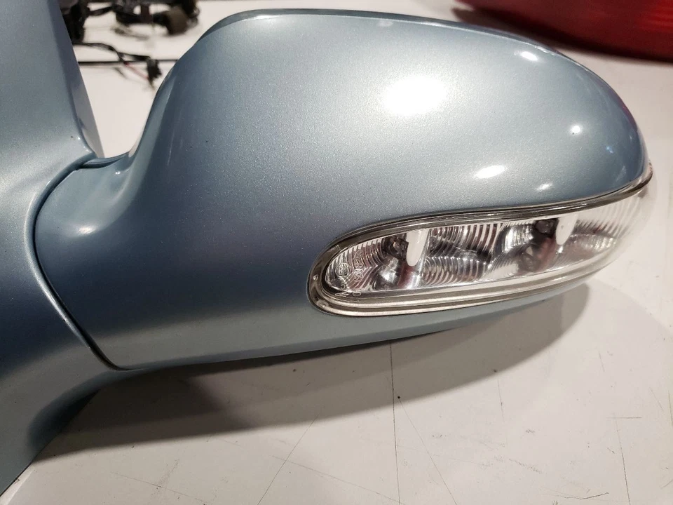 Espejo retrovisor lateral izquierdo del conductor 13 pines - 2003 Mercedes CLK500 W209 M113 - 03-09 OEM Foto 2 de 4