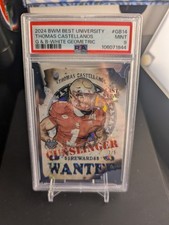 Thomas Castellanos Wanted Gunslinger /5 White 2024 Bowmans Best Chrome U 1/5